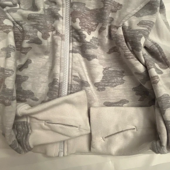 Women’s Athleta Size S (tall) Camo Zip up hoodie - Picture 6 of 7